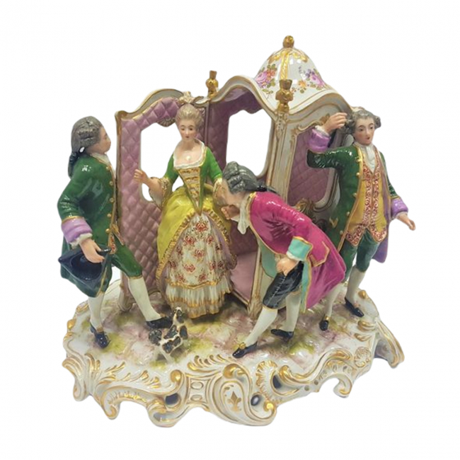 Приезд придворной дамы