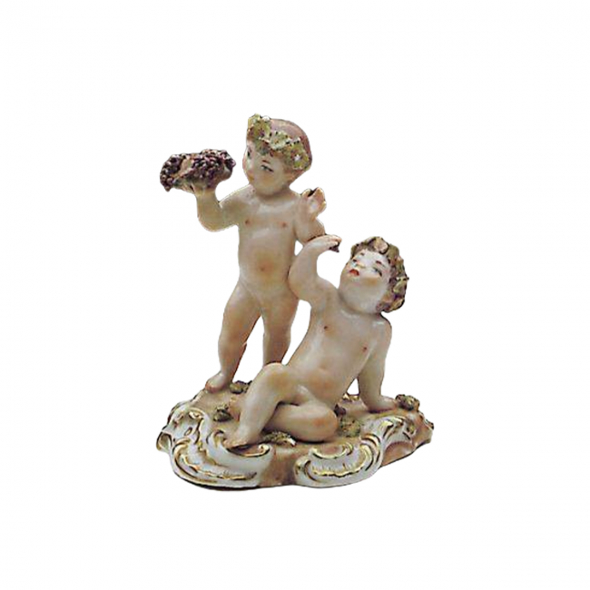 Діти з виноградом