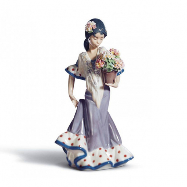 Фламенко з квітами