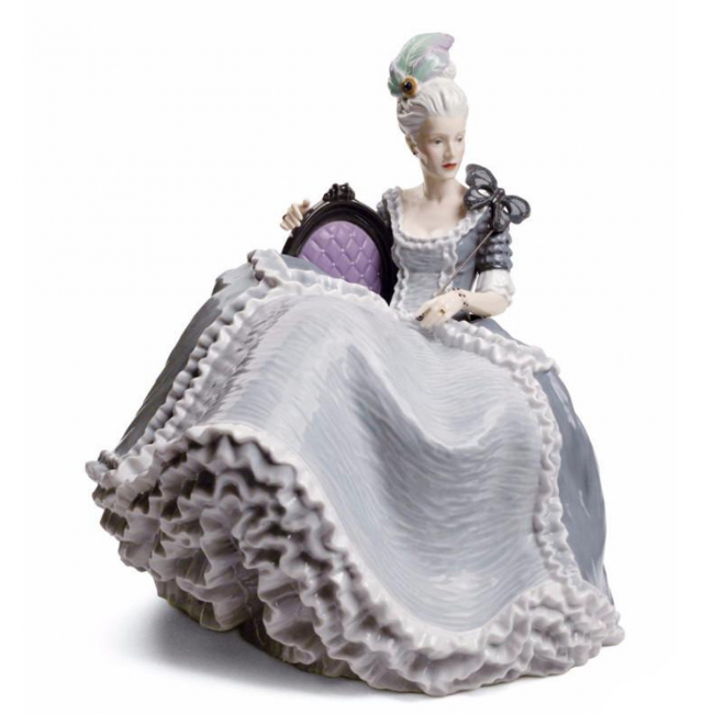 Дама рококо на балу