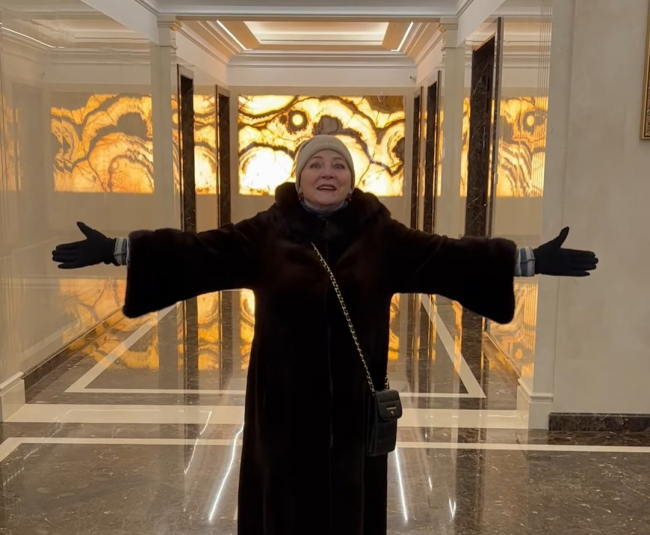 Nina Matvienko, the famous Ukrainian singer, sang in the hall of Shvets Museum (from the page "Travelling the country with Liliya Ruban" on&hellip;